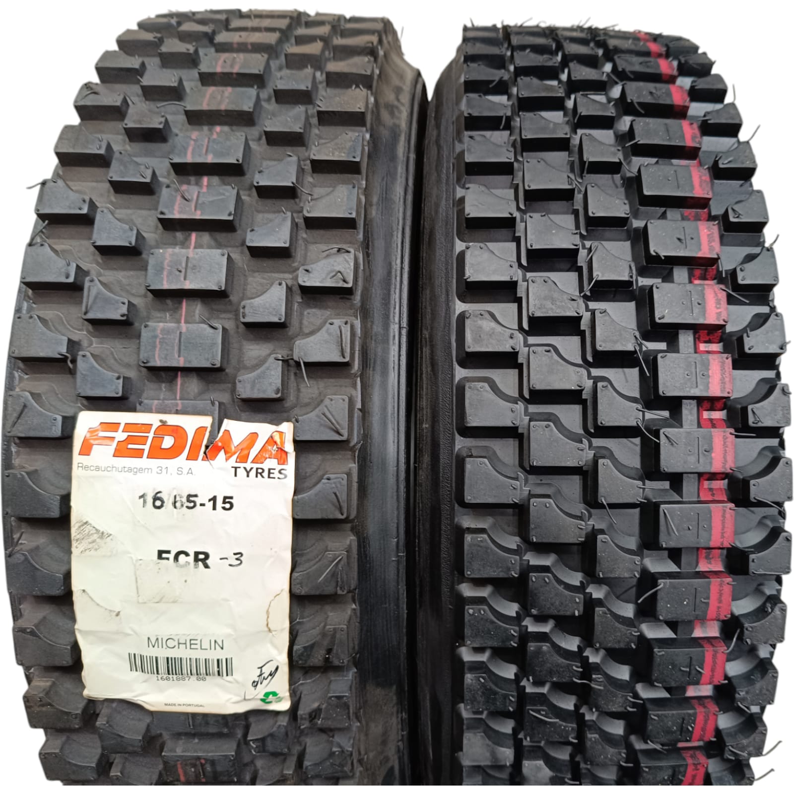 Fedima FCR3 Stollenreifen 15/66 - 15  - 5 Reihen (Michelin-Karkasse)