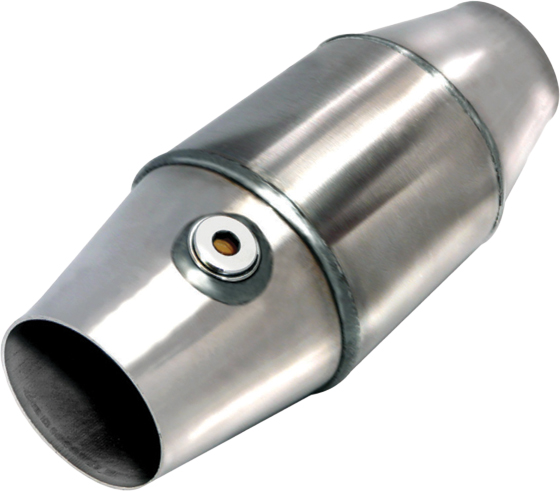 ECE Katalysator 200CPSI 101mm OD  Metallträger E-Kennzeichnung, 76mm Anschluss