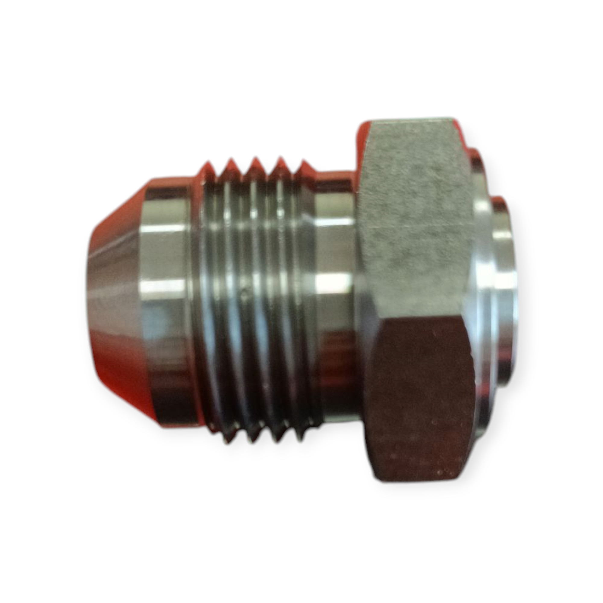 Aufschweißadapter Stahl JIC D08  3/4-16 (Sechskant)