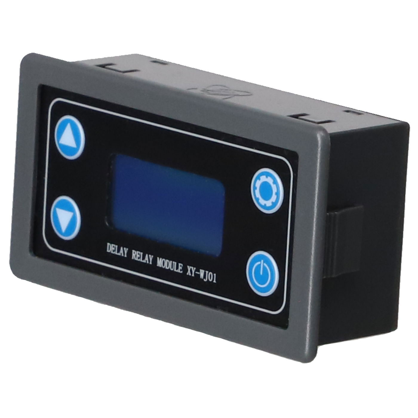 Timer Zeitrelais Zeitverzögerungsmodul  mit Digital LCD Display in blau