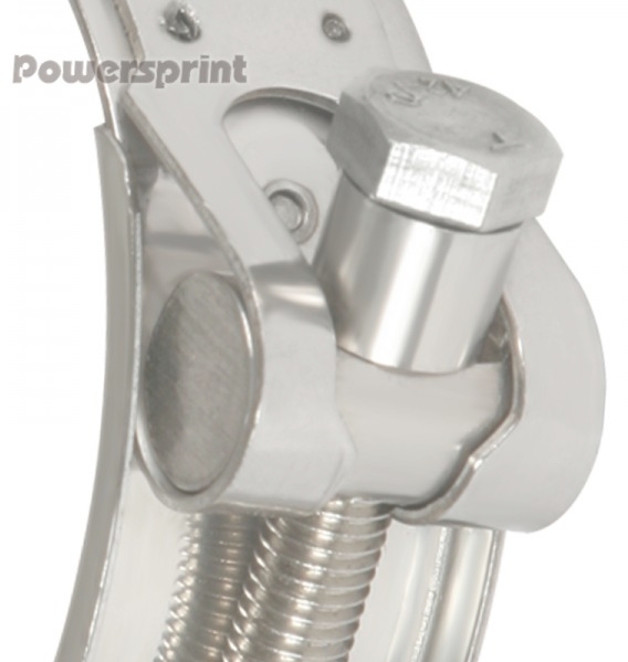 Powersprint Edelstahl Spezial-Bandschelle  48mm-51mm Ø