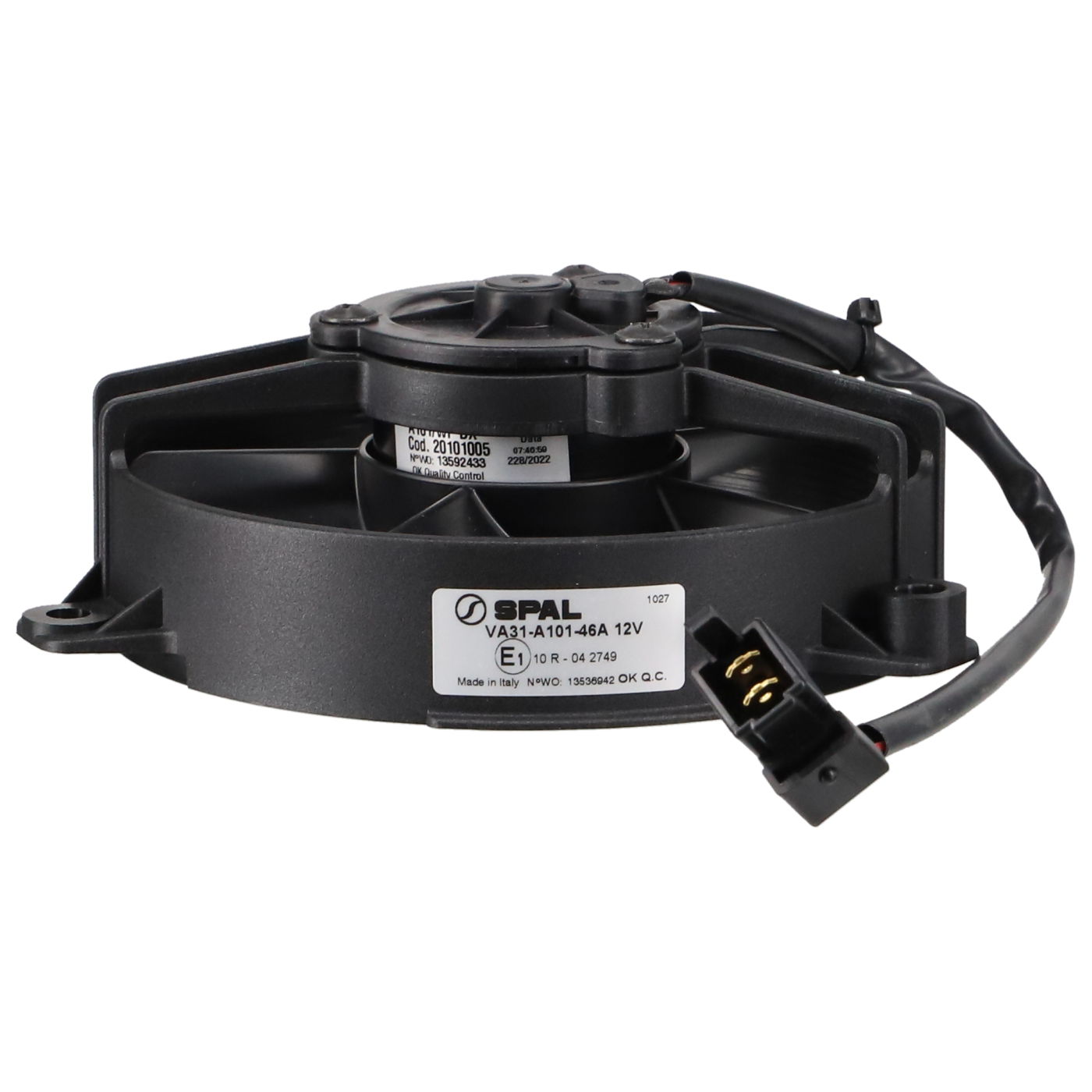 Spal Kühlerventilator VA31-A101-46A 12V  D144-D130 T=58 / 579m³ saugend
