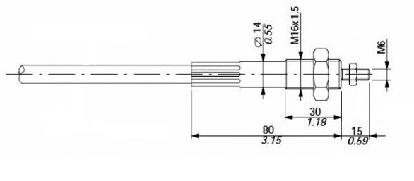 Bowdenzug Fernbetätigung  für Schaltung 3000mm lang