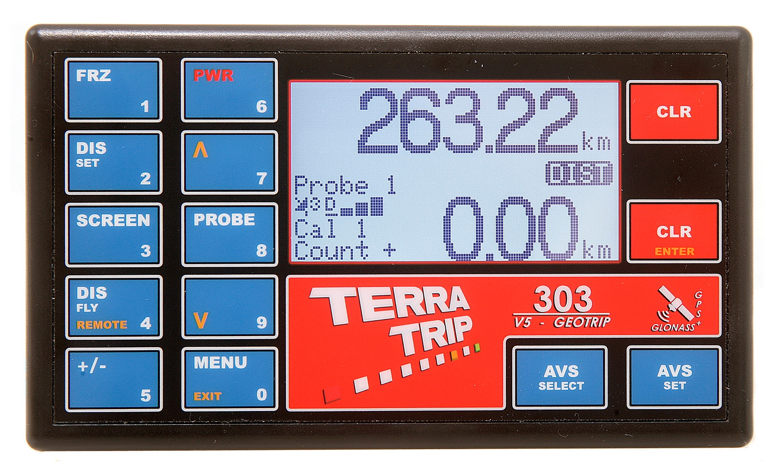 Terratrip 303 GeoTrip mit GPS v5  Elektronischer Wegstreckenzähler