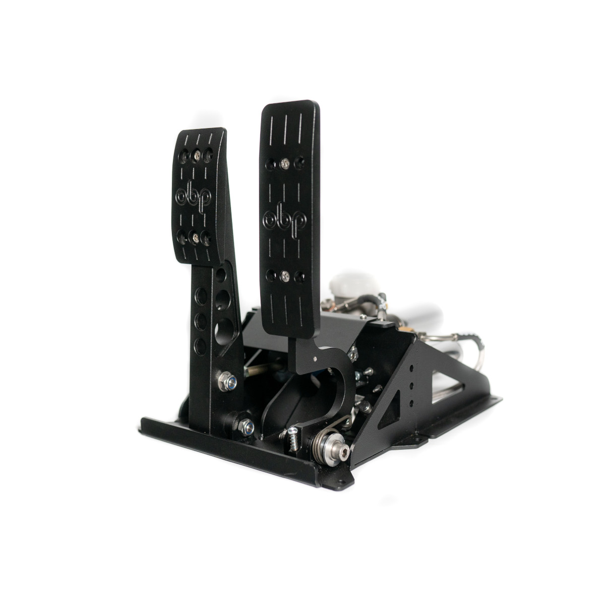 OBP Sim Racing E Sport Pedalbox schwarz  2 Pedale, incl. hydraulischer Bremse