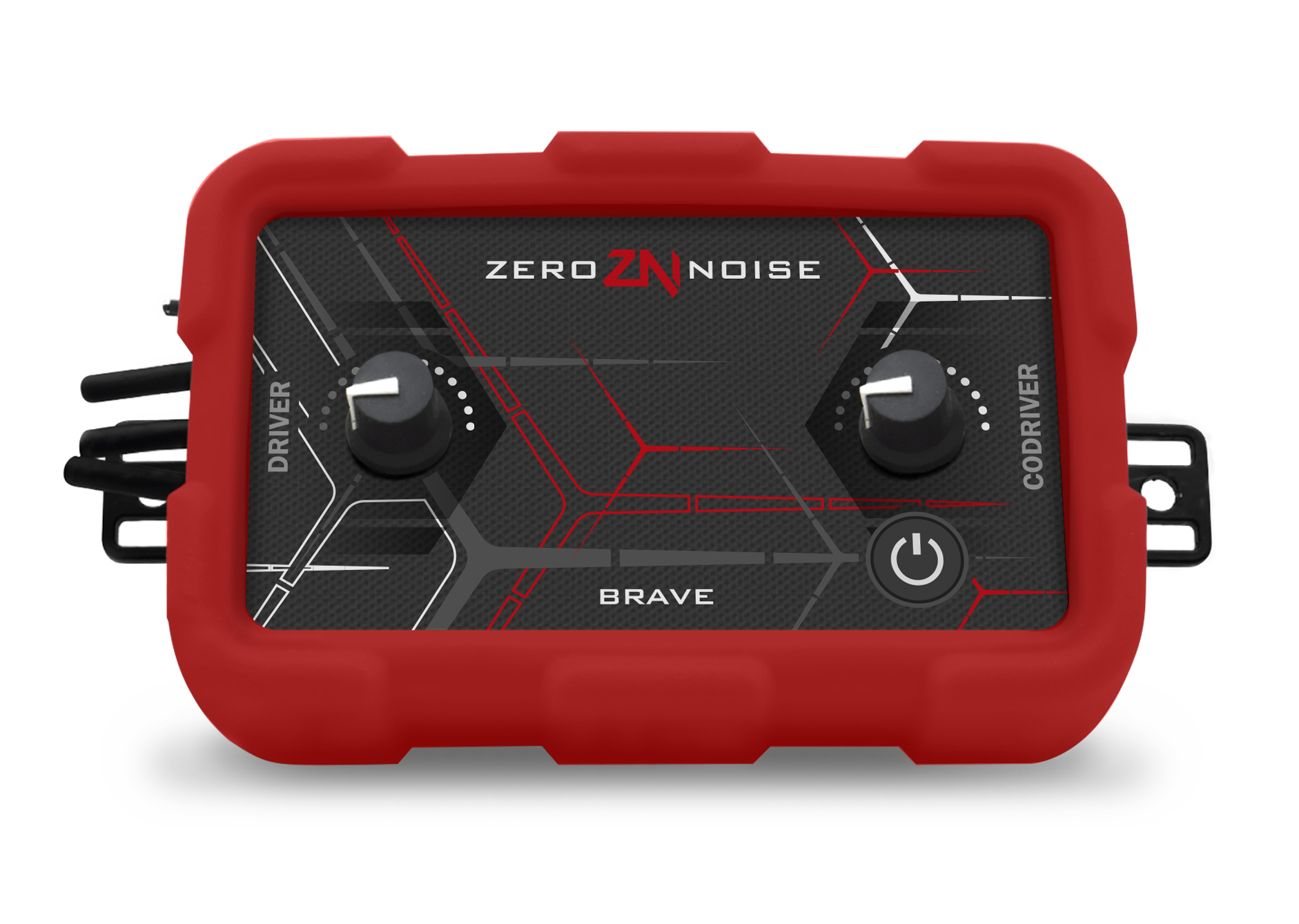 Zeronoise BRAVE Analog Verstärker  Peltor kompatibel 12V Boardstrom / 9V Batterie Anschluss