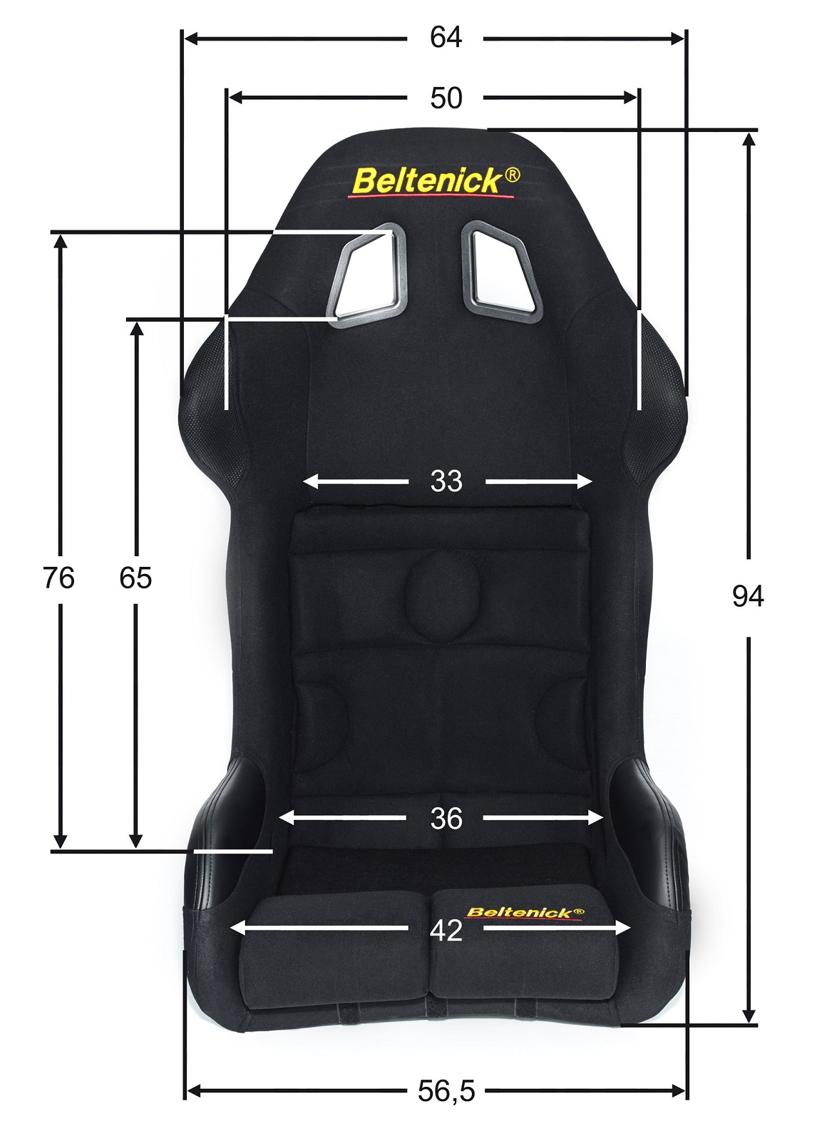 Beltenick Rennsitz RST 800 Vollschalensitz Homologation FIA 8855-1999