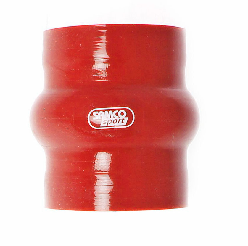 Samco Schlauch 100mm   mit Ausgleichswulst rot