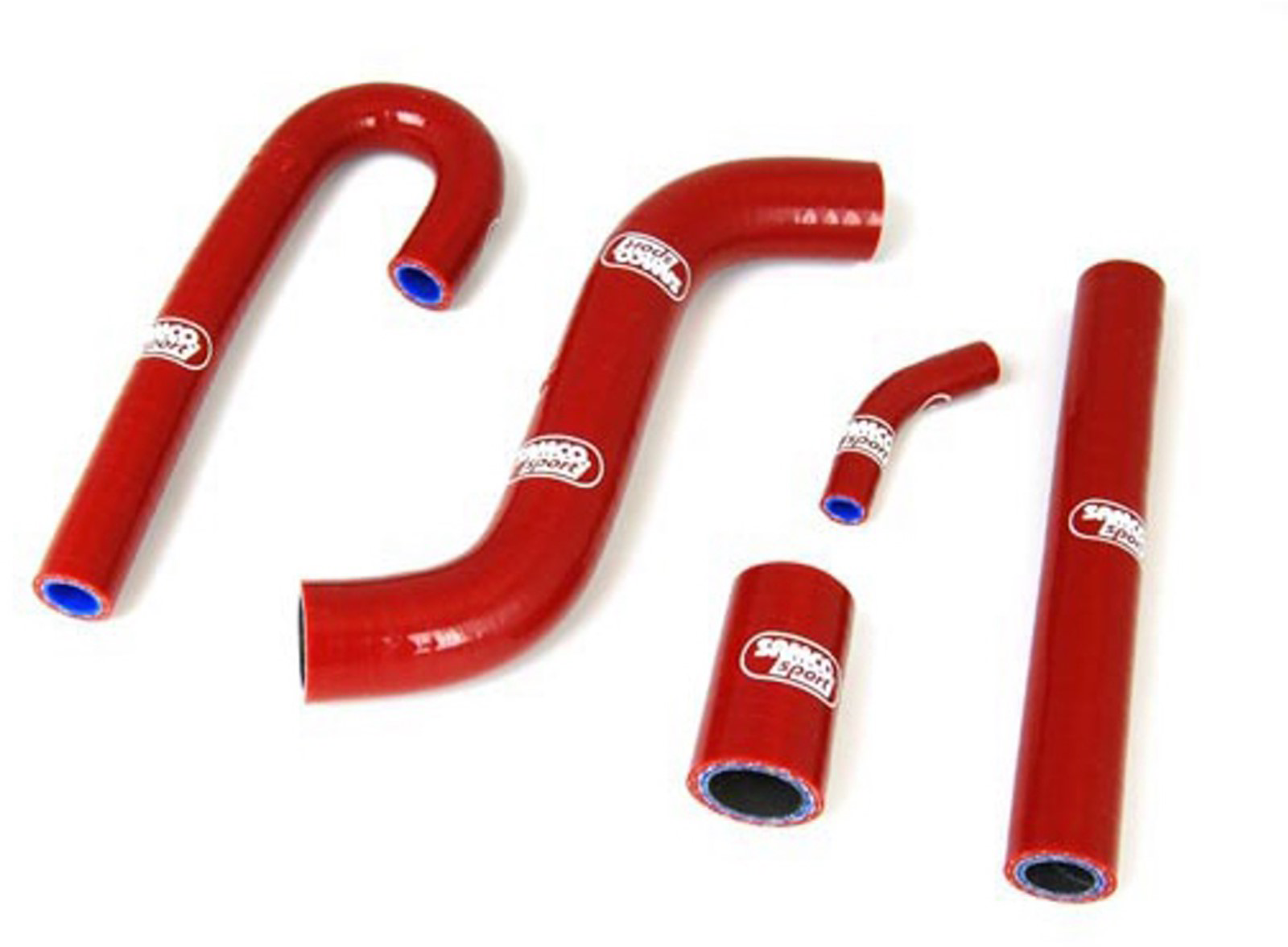 Samco BMW M3 E46 3.2Ltr S54 7/1999 - 5/2006   5-teiliges Zusätzliches Schlauchkit schwarz