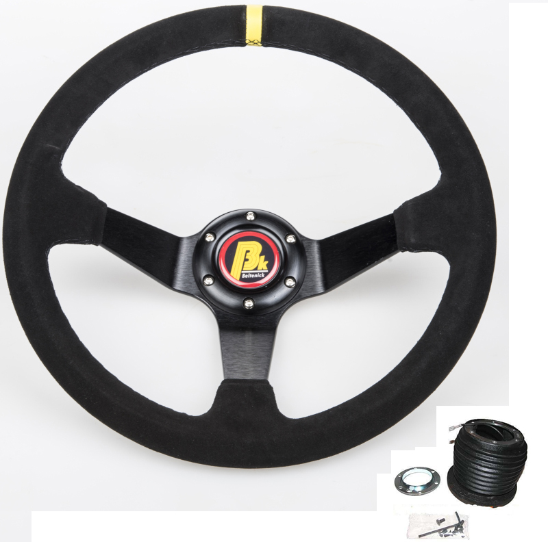 Beltenick Sportlenkrad Rallye 350mm 95mm geschüsselt mit E36 Nabe (M3) K2008