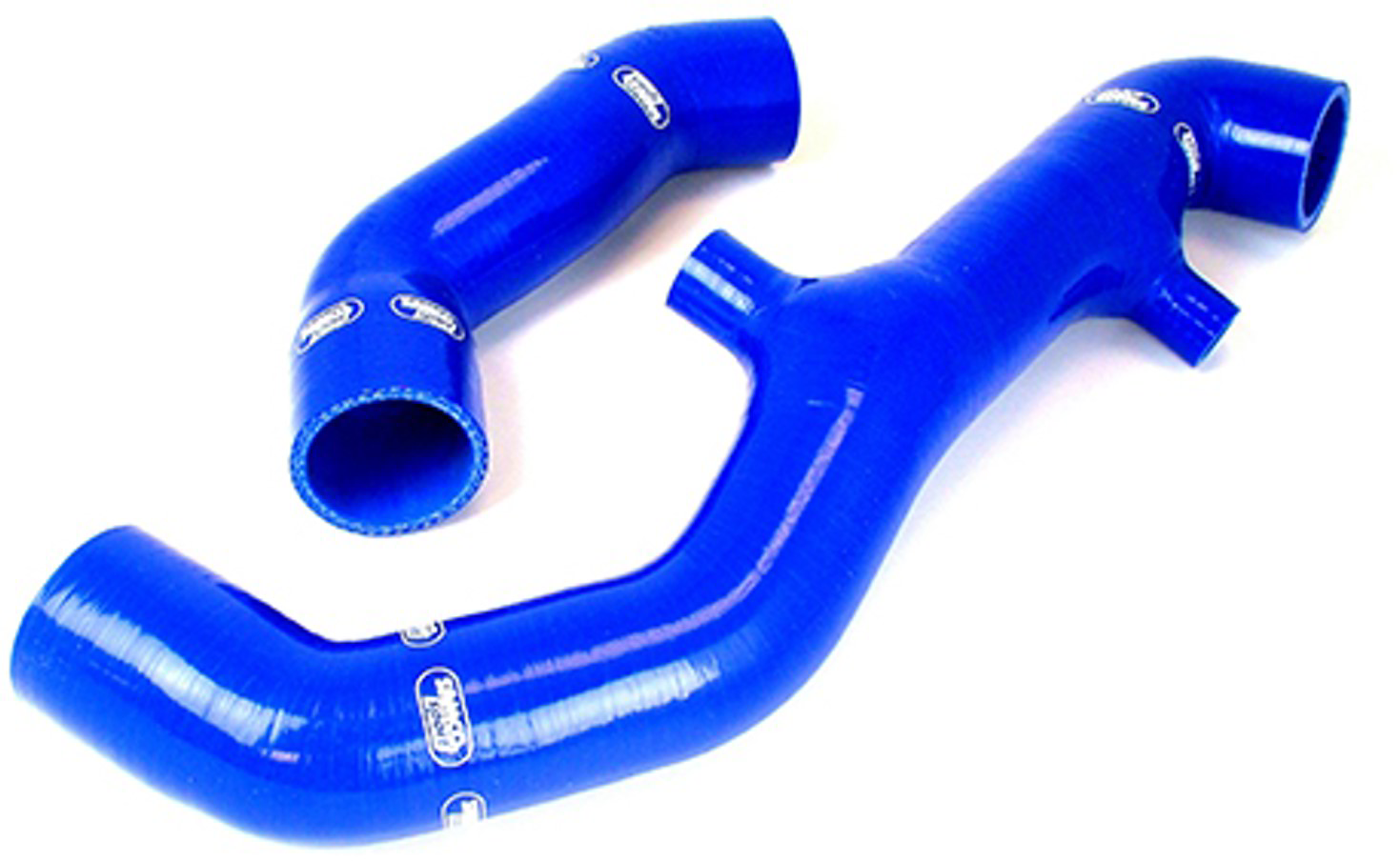 Samco Renault 5 GT Turbo Phase 1 1985-1987   2-teiliges Ladeluftsystem blau