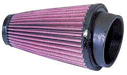 K&N Universalluftfilter, 70mm Flansch  Konische Rundform, 102x51 152lg