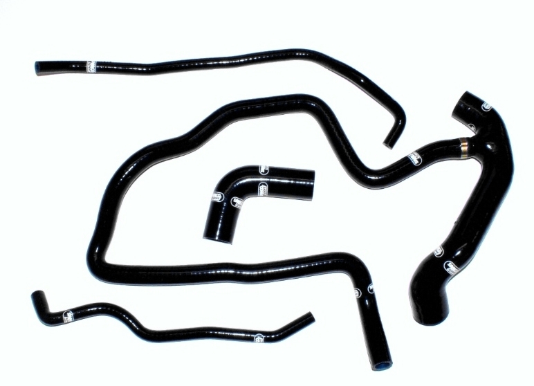 Samco Opel Corsa 1.2 16v (Non Twinport Models) 00-08   4-teiliges Kühlwasser-Schlauchkit schwarz