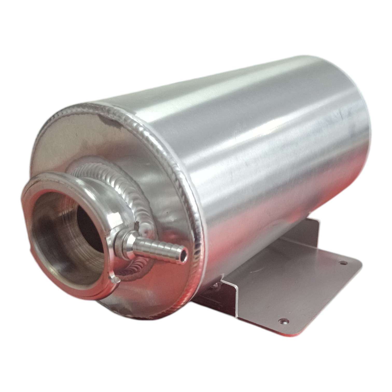 Kühler Ausgleichsbehälter 1,5 liter rund Aluminium