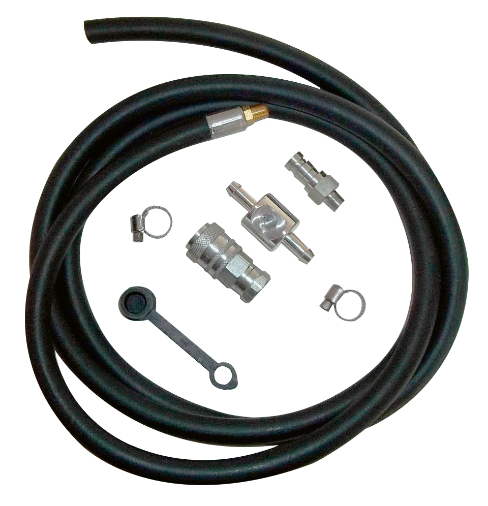 Schnellkupplung FIA Benzinprobe komplett Fuel Sample Kit 8mm