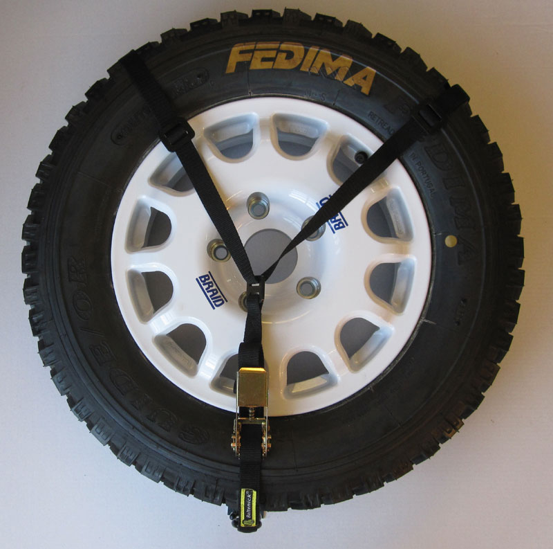 Reserveradhalter Rallye
