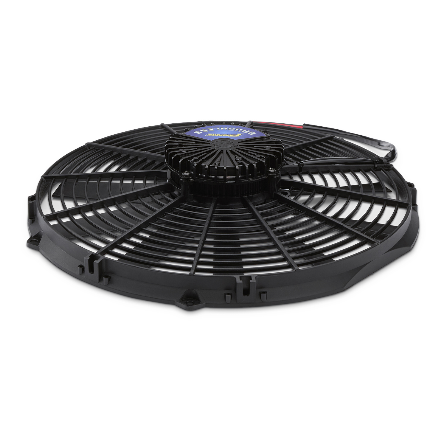 12V Elektrischer Lüfter 375mm (14") Proform Brushless  bürstenlos 4920m³/h saugend D384-D374 T=76