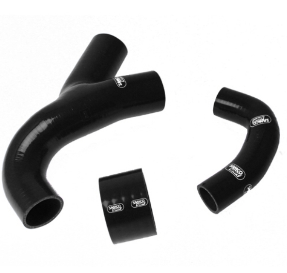 Samco Subaru Impreza Turbo GC8 Vers.3&4 (WRX) 97-99   3-teiliger Turboschlauch schwarz