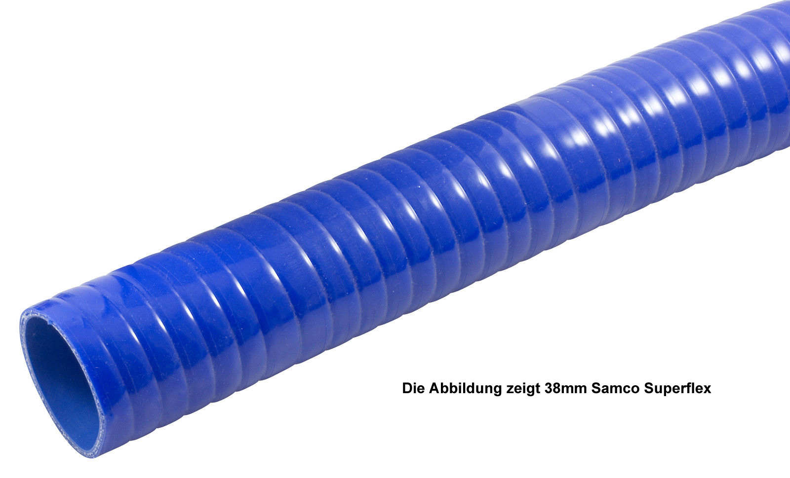 Samco Superflex Schlauch 11mm   Meterstück blau