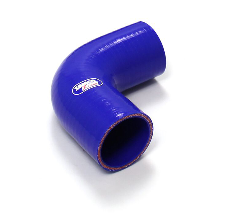 Samco Xtreme Reduzierstück 90° 54-48mm   blau Reduzierbogen