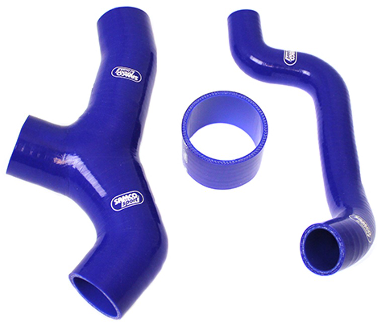 Samco Subaru Impreza Turbo Vers. 9 Hawkeye (WRX) 06-08   3-teiliges Ladeluftsystem  blau