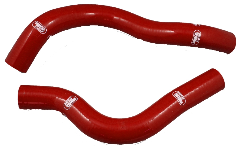 Samco Mitsubishi Eclipse Turbo 2/4wd 1990 - 1994  2-teiliges Kühlwasser-Schlauchkit rot