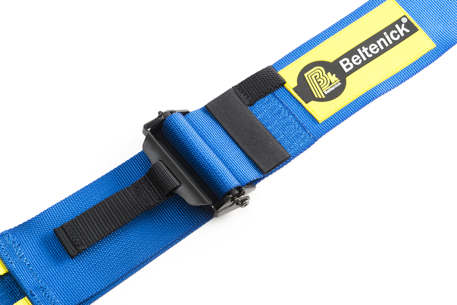 Beltenick 6-Punkt FIA Gurt Tourenwagen Neon / Fluo   FIA 8853-2016 (75mm Schulter- und Beckengurte)