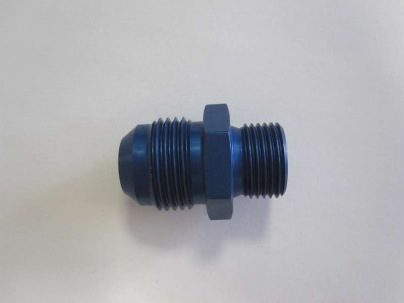 Aluadapter JIC/DIN 10AN, Dash 10  (7/8-14 UNF) / M18x1,5