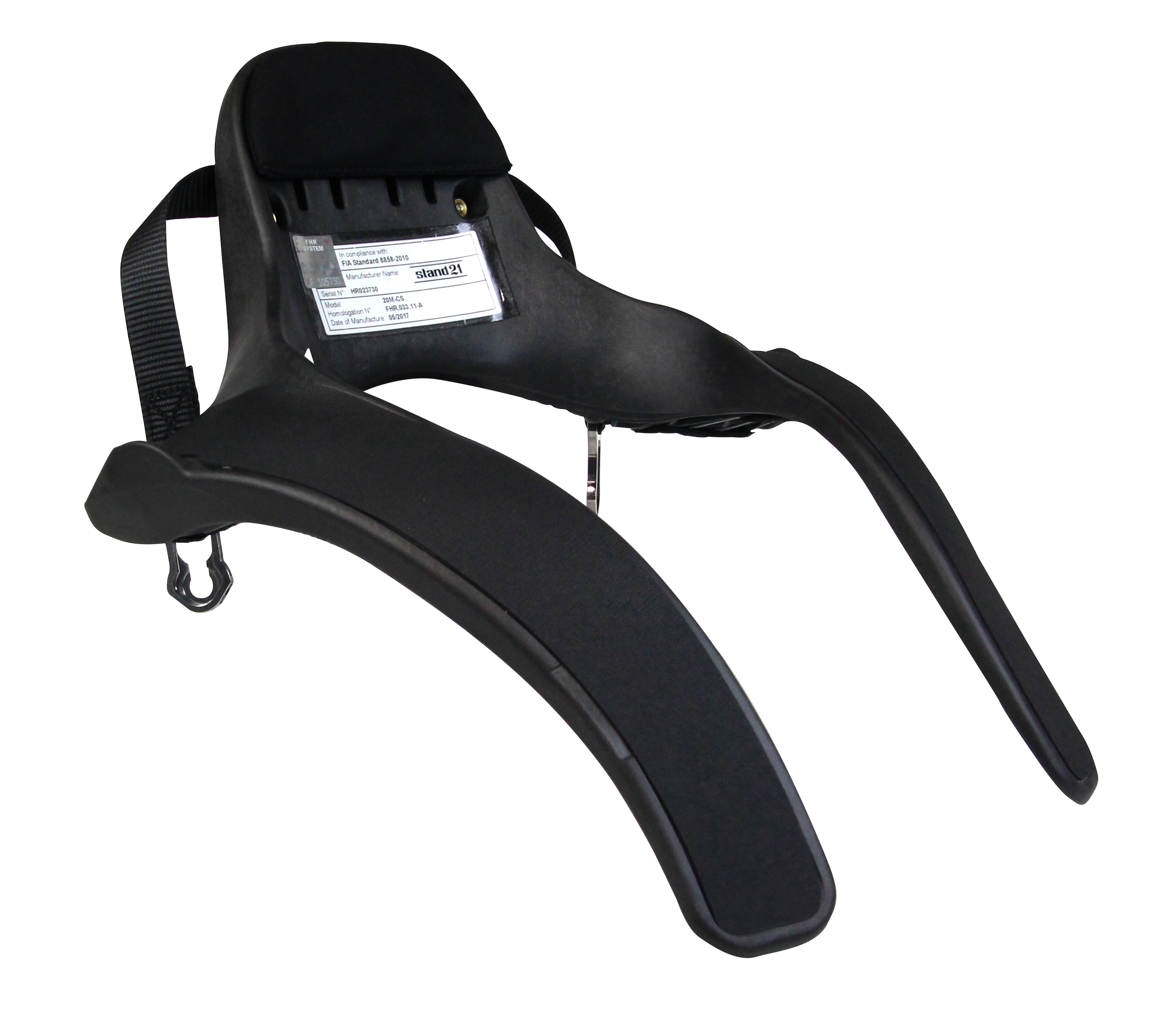 FHR System 20° Club version  Stand 21 950 gramm netto HANS 8858-2010