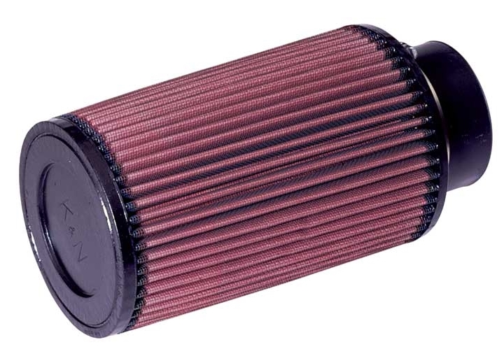 K&N Universalluftfilter, 76mm Flansch  Konische Rundform 127x121 203lg,
