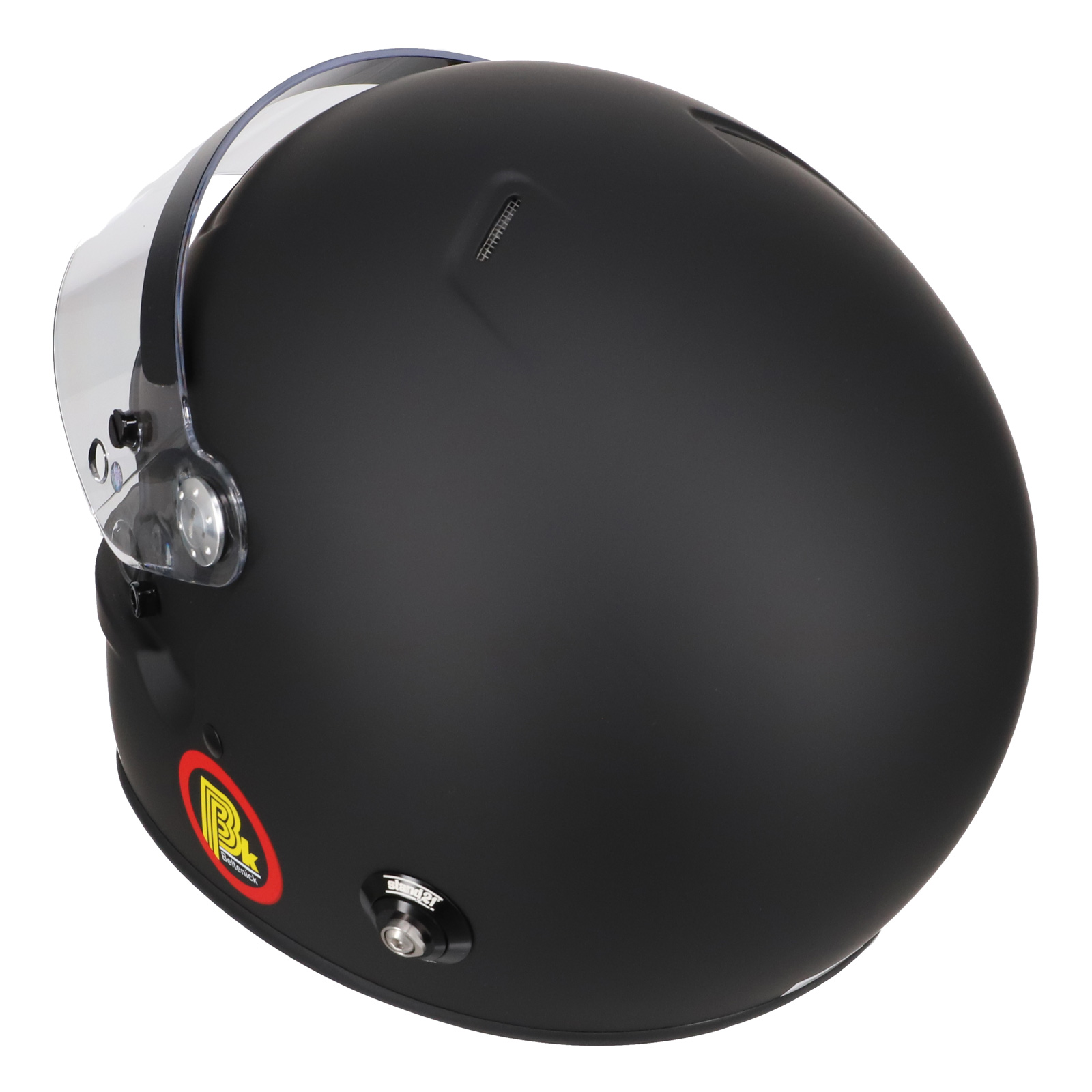 Beltenick FF Racing Integralhelm schwarz FIA 8859-2015 mit HANS-Clips