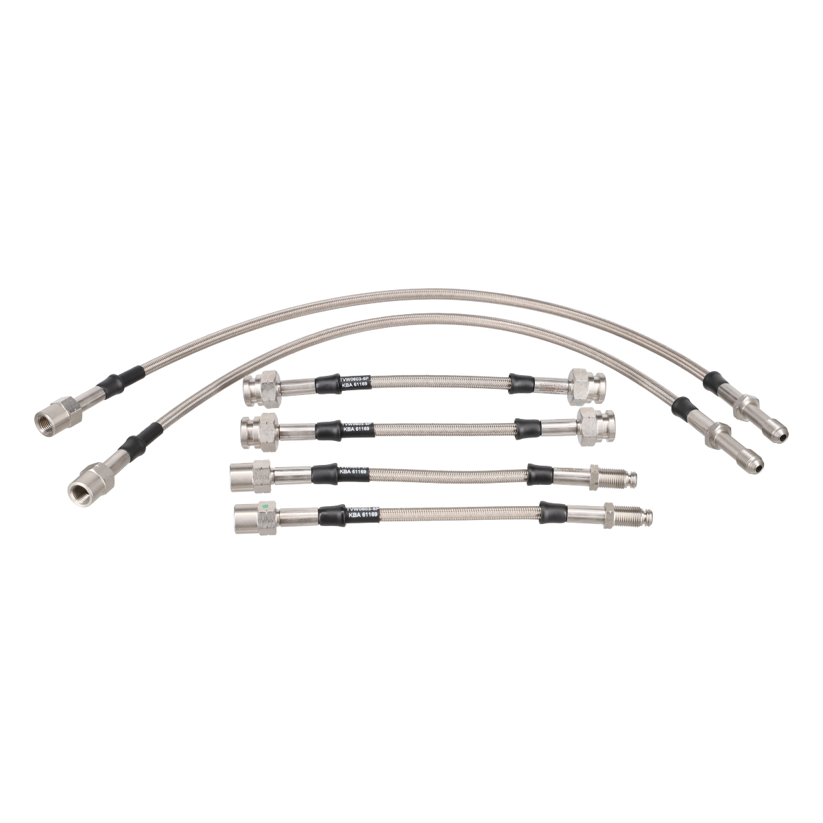 Goodridge Bremsschlauchsatz VW Corrado VR6  08/91 - 12/95  6-teilig mit ABE