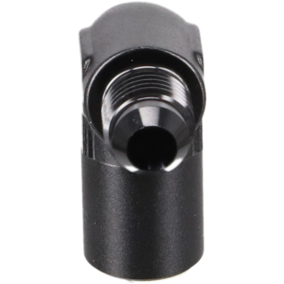 Schnellkupplung EFI 90° Dash 6  - SAE J2044   5/16 - 8mm Leitung schwarz