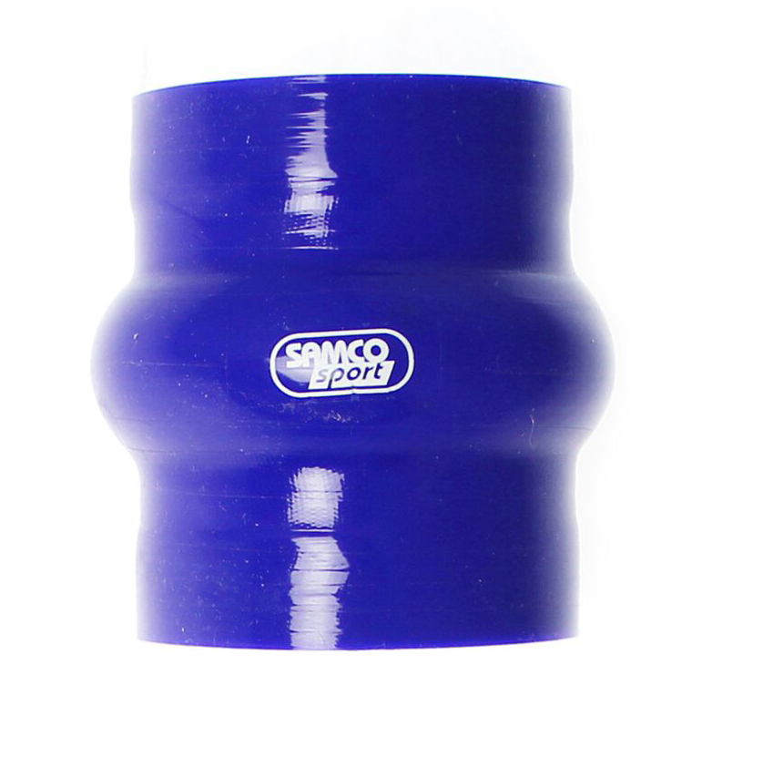 Samco Schlauch 63mm   mit Ausgleichswulst blau