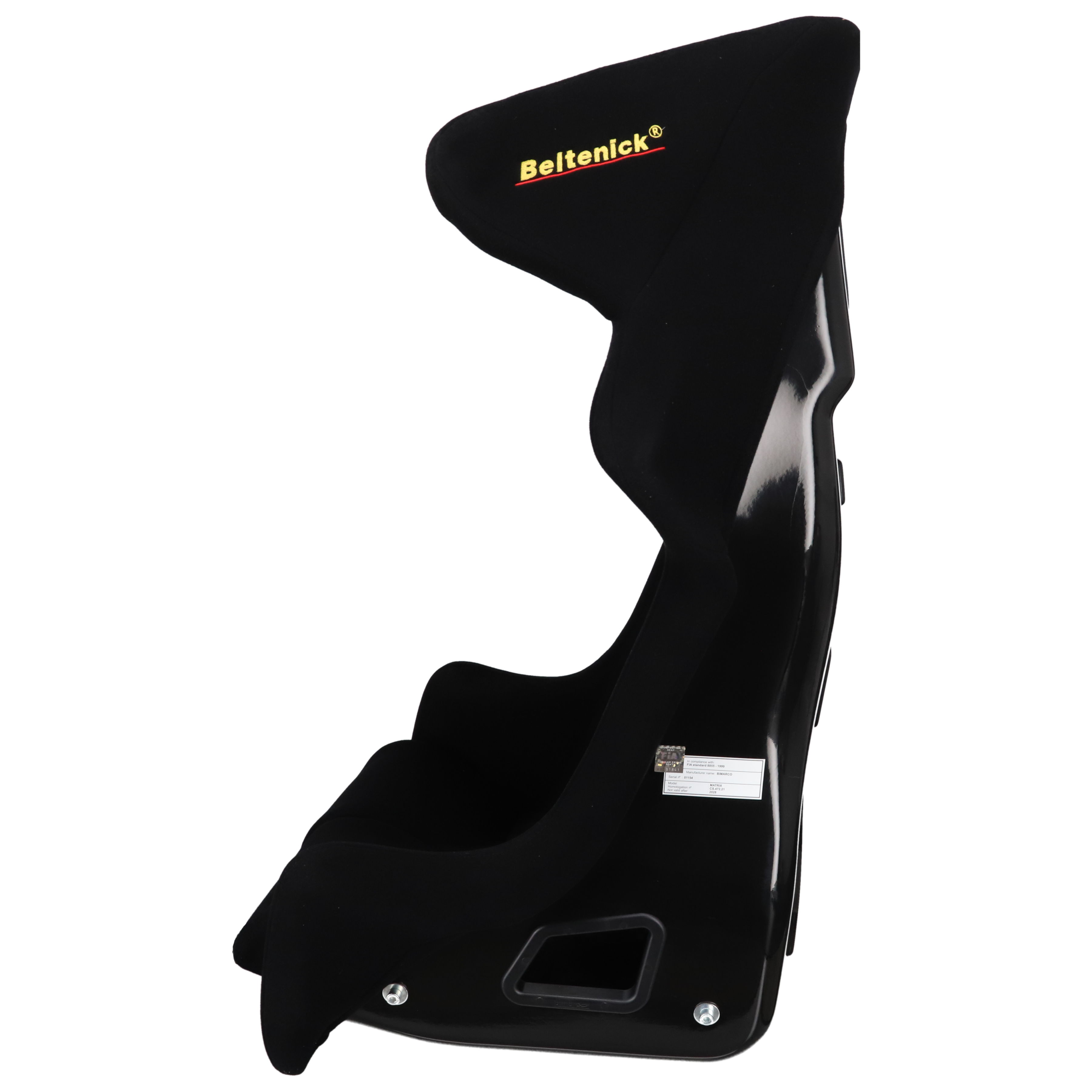 Beltenick Matrix FIA 8855-1999  Rennsitz Schalensitz Ohrenschalensitz