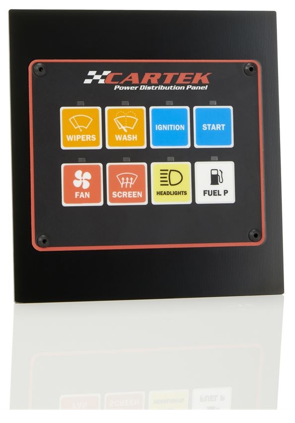 Cartek Power Distribution Panel  Stromkreisverteiler-Panel 8 Kanäle