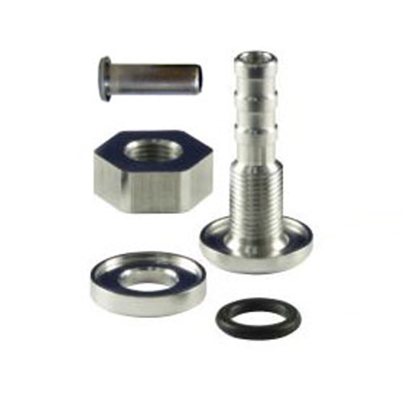 Schlauchabgang mit Stutzen  Schlauchabgang: 8mm - 25mm