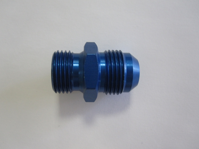 Aluadapter JIC/BSP  10AN, Dash 10  (7/8-14 UNF) / 1/2 BSP