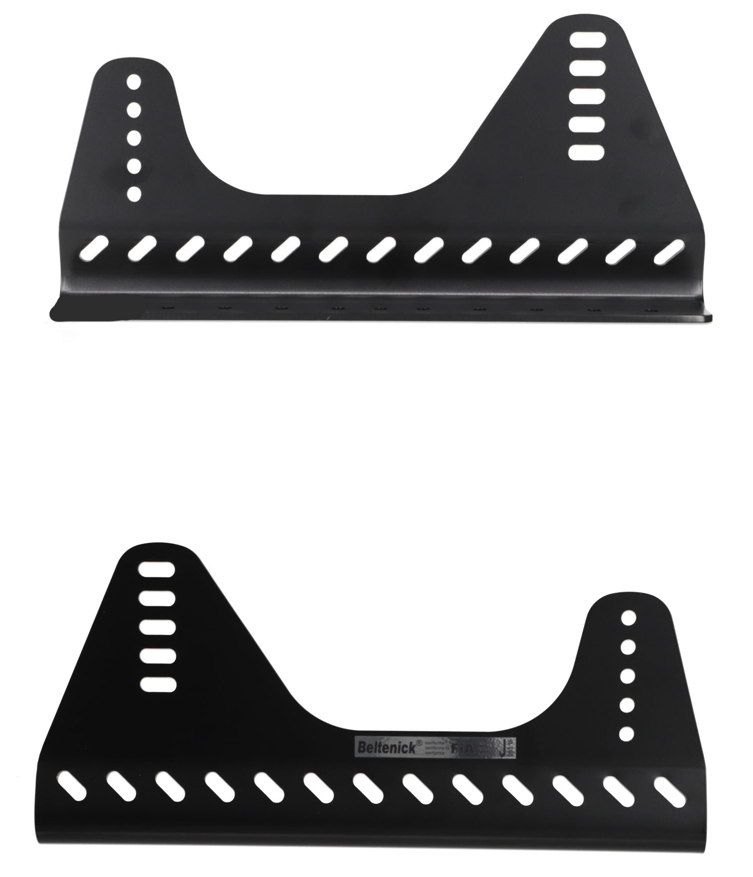 Beltenick Alu-Konsole Seitenbefestigung  schwarz 360x216x6mm nach F.I.A