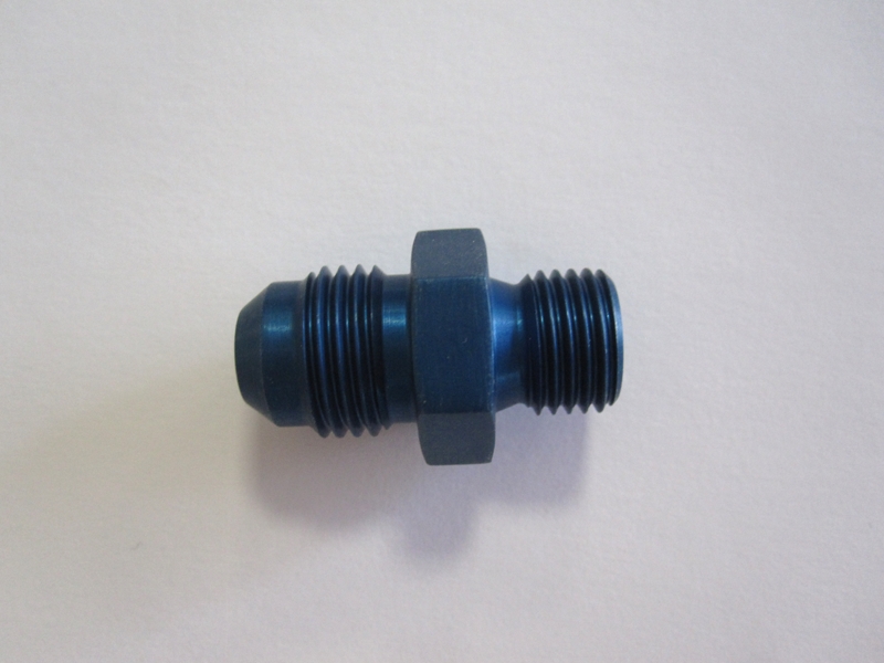 Aluadapter JIC/DIN  06AN, Dash 6  (9/16-18 UNF)  / M12x1,25