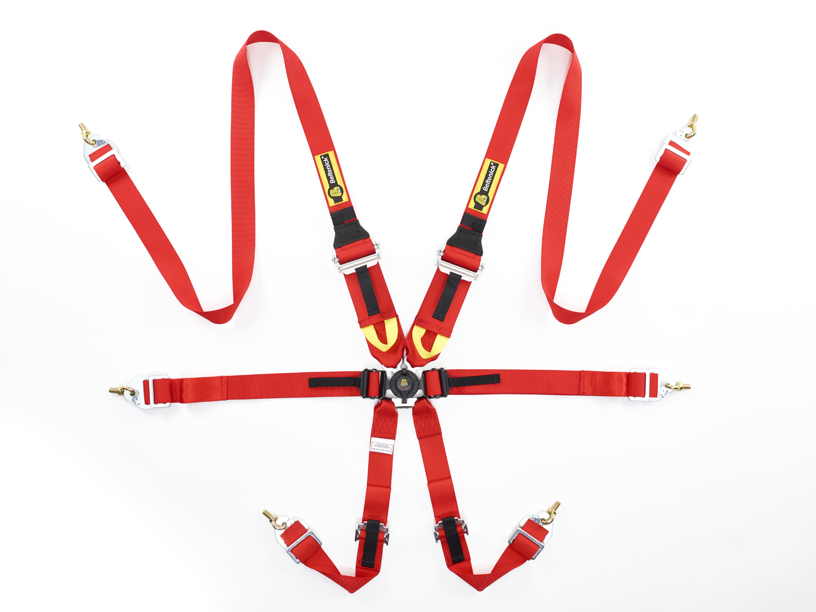 Beltenick 6-Punkt FIA Gurt Professional Endurance HANS  FIA 8853-2016 (50mm Beckengurte)
