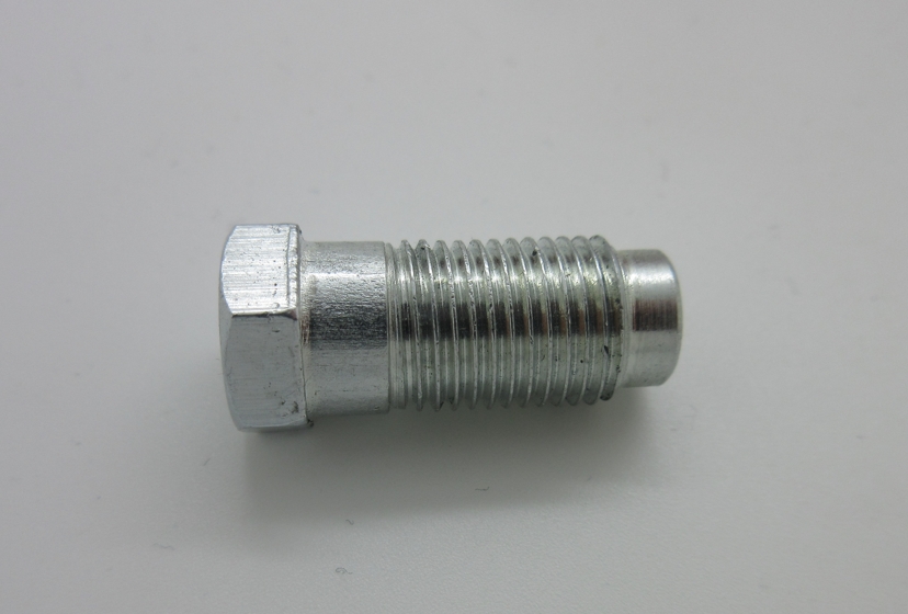 Einschraubnippel M10x1 (lang) Bördel F  für 4,75mm Leitungssystem