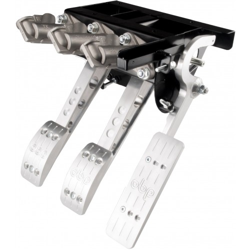 OBP Pedal Box Pro Race hängend Cockpit Fit  mit Wagebalken & Zylindern