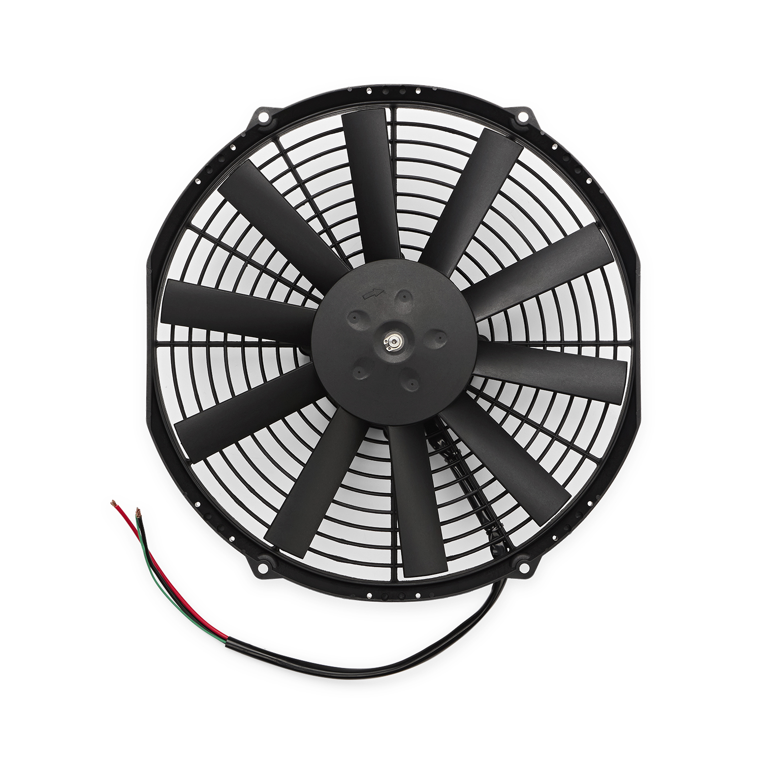 12V Elektrischer Lüfter 318mm (12") Proform Brushless  bürstenlos 3560m³/h saugend D343-D318 T=76