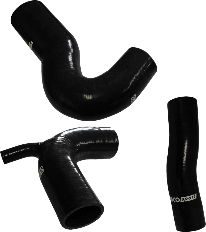 Samco Ford Sierra Cosworth 4WD 90-92   3-teiliges Ladeluftsystem schwarz