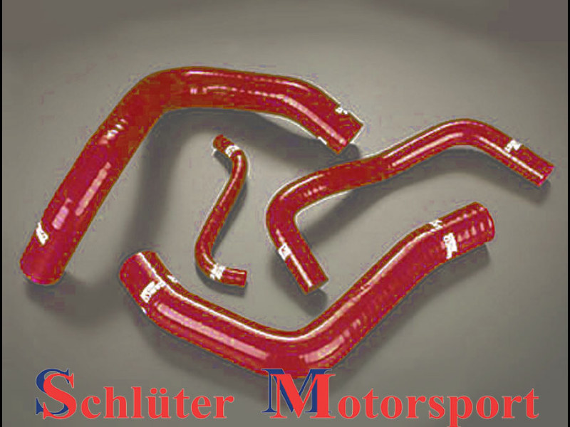 Samco Alfa Romeo 147 Twin Spark   4-teiliges Kühlwasser-Schlauchkit rot