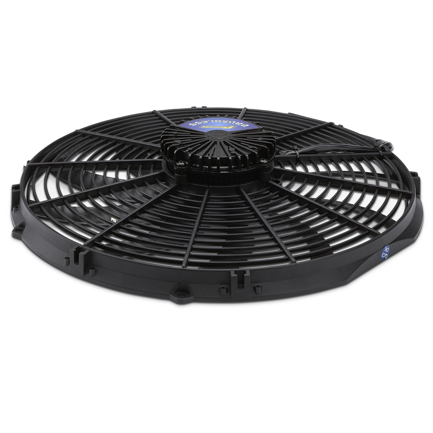 12V Elektrischer Lüfter 400mm (16") Proform Brushless  bürstenlos 5600m³/h saugend D420-D400 T=76
