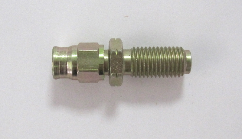 Anschluß Einschraub M10x1,25 konkav verz.  Dash 03 bulkhead lange Ausführung