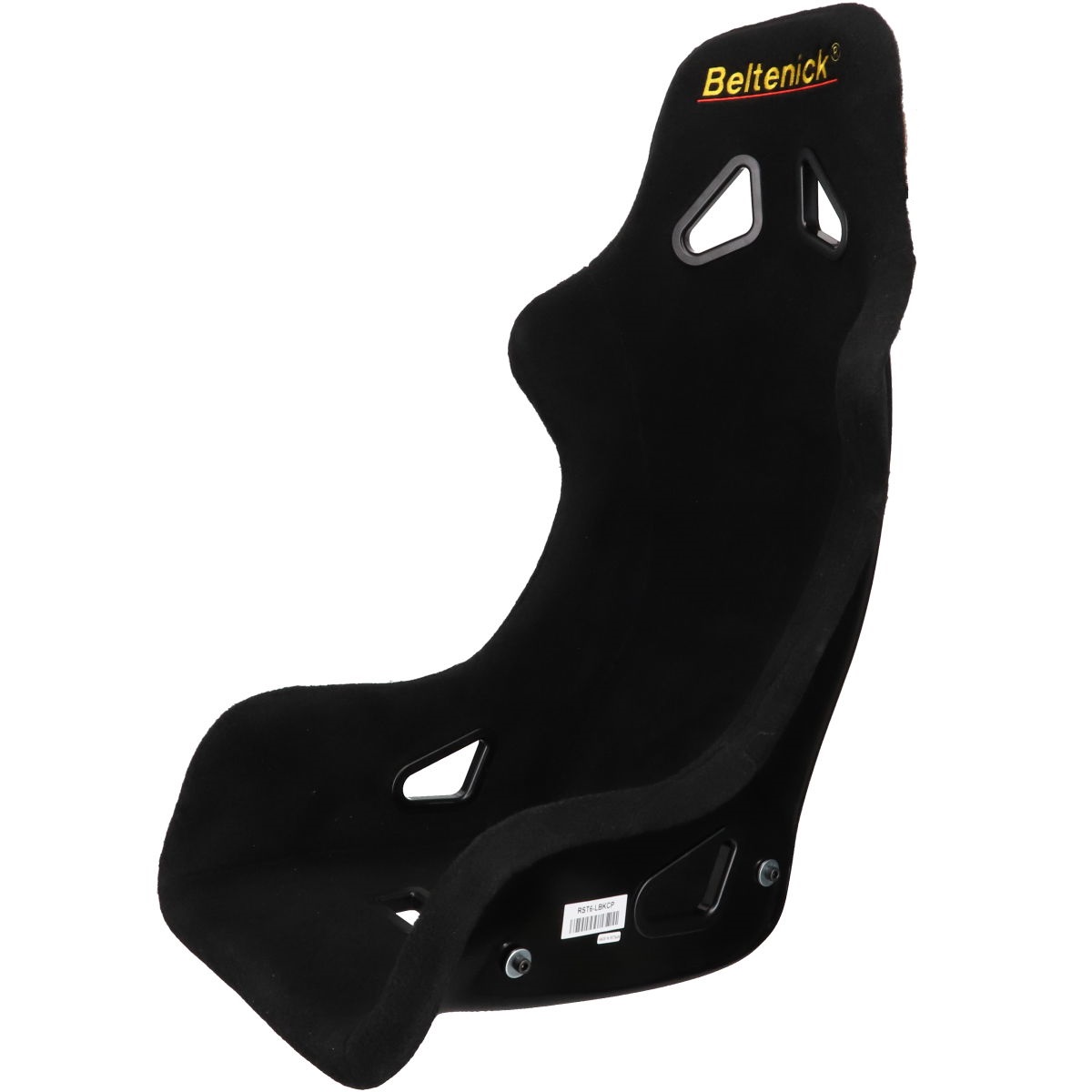 Beltenick Rennsitz RST 600 GFK FIA  schwarz, Carpet