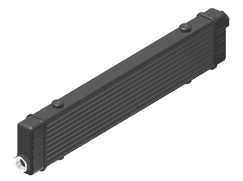 Ölkühler Setrab Proline SLM 53-10747-01  Netzbreite 420mm, 10-Reihen